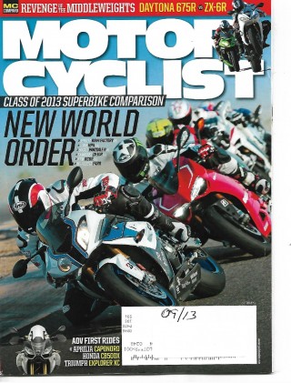 MOTORCYCLIST 2013 SEPT -